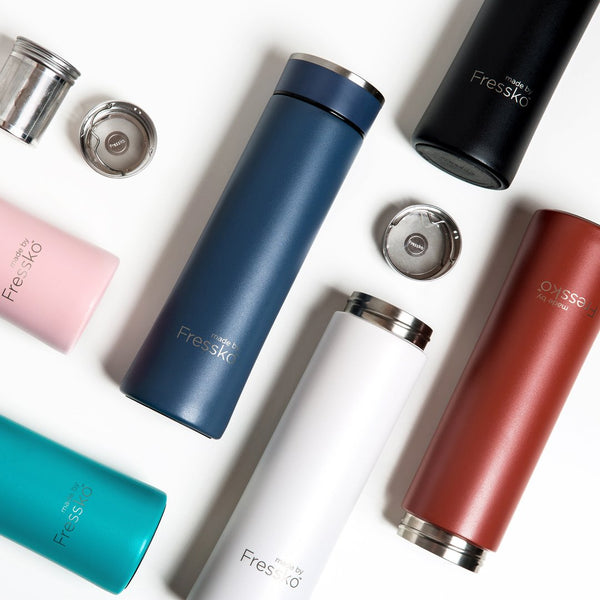 colour collection range, flask, stainless steel