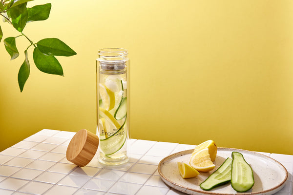 Lemon Cucumber Alkaline Water