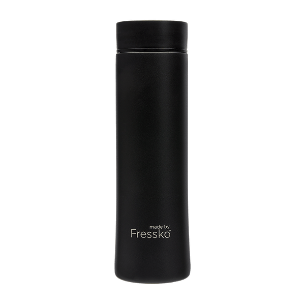 Insulated Stainless Steel Drink Bottle - MOVE 22oz - Coal Made By Fressko Intl Insulated Stainless Steel